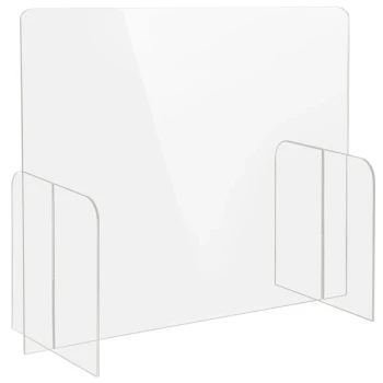 Bon Chef 90177-11 30" x 24" Clear Tabletop Health Safety Shield