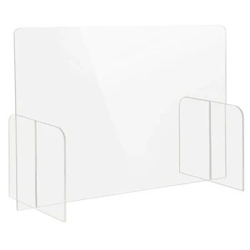 Bon Chef 90177-12 36" x 24" Clear Tabletop Health Safety Shield
