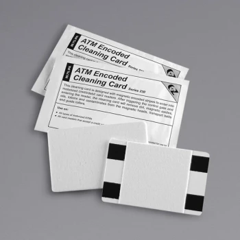 Controltek USA 510002 ATM Encoded Cleaning Card - 10/Box