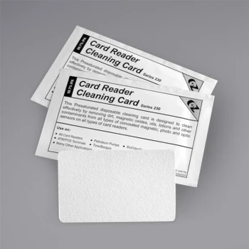 Controltek USA 510000 Pre-Saturated Card Reader Cleaning Card - 50/Box