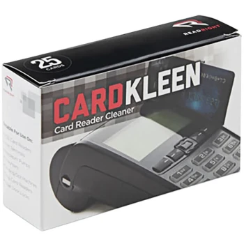 ReadRight CardKleen REARR1222 Pre-Saturated Magnetic Head Cleaning Card - 25/Box