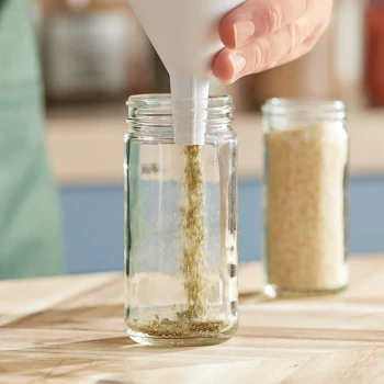 6.5 oz. Paragon Glass Jar - 12/Case