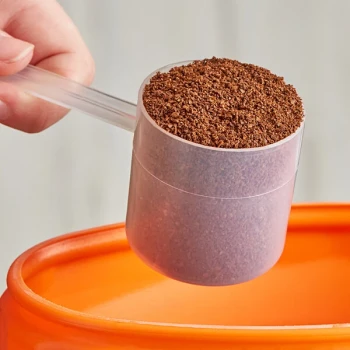 70 cc Polypropylene Scoop with Long Handle - 400/Case