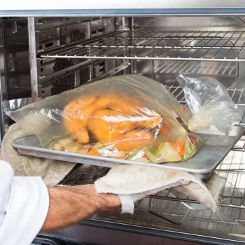 18" x 24" Kenylon Plastic Oven Bag - 100/Box