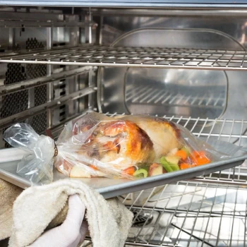 12" x 18" Kenylon Plastic Oven Bag - 100/Box