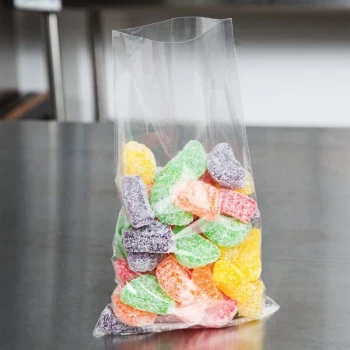 LK Packaging P12F0539 Plastic Cookie / Candy Bag 5 3/4" x 9 3/4" - 2,000/Box