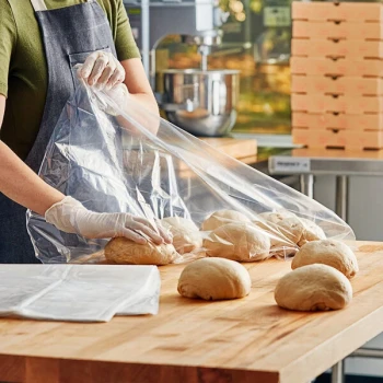 Choice 10" x 8" x 24" 1 Mil Medium-Duty Plastic Food Bag - 500/Box