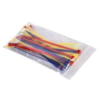 Choice 6" x 8" 4 Mil Clear LDPE Zip Top Bag - 1,000/Case
