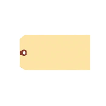 Avery® 12301 2 3/4" x 1 3/8" Manila "G" Unstrung Shipping Tag - 1,000/Box