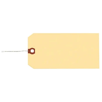 Avery® 12605 4 3/4" x 2 3/8" Manila "G" Wire Shipping Tag - 1,000/Box
