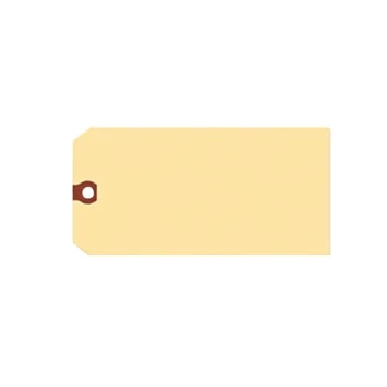 Avery® 12303 3 3/4" x 1 7/8" Manila "G" Unstrung Shipping Tag - 1,000/Box