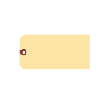 Avery® 12308 6 1/4" x 3 1/8" Manila "G" Unstrung Shipping Tag - 1,000/Box