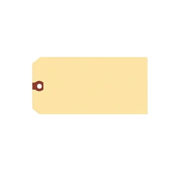 Avery® 12305 4 3/4" x 2 3/8" Manila "G" Unstrung Shipping Tag - 1,000/Box