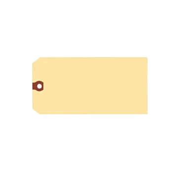 Avery® 12306 5 1/4" x 2 5/8" Manila "G" Unstrung Shipping Tag - 1,000/Box