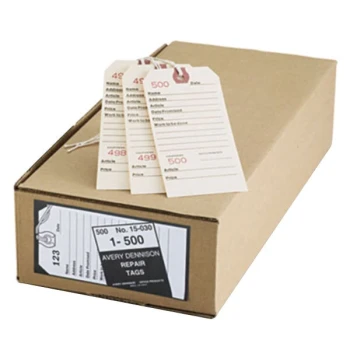 Avery® 15030 5 1/4" x 2 5/8" Manila Repair Tag - 500/Box