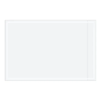Lavex 3" x 4 1/2" 2 Mil Clear Polyethylene Packing List Envelope - 1,000/Case