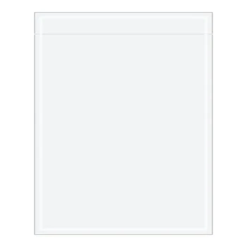 Lavex 12" x 15" 2 Mil Clear Polyethylene Packing List Envelope - 500/Case