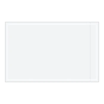 Lavex 5 1/8" x 8" 2 Mil Clear Polyethylene Packing List Envelope - 1,000/Case