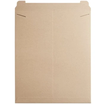 Lavex Stayflats® Kraft Tab-Locking Rigid Mailer #27 - 22" x 27" - 50/Case