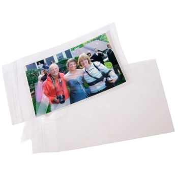 Lavex 4 3/4" x 6 1/2" 1.6 Mil Clear Resealable Polypropylene Bag - 1,000/Case