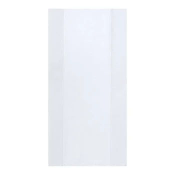 Lavex 13" x 10" x 30" 2 Mil Clear Gusseted Polyethylene Bag - 500/Case
