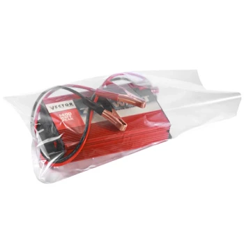 Lavex 6" x 10" 4 Mil Clear Flat Polyethylene Bag - 1,000/Case