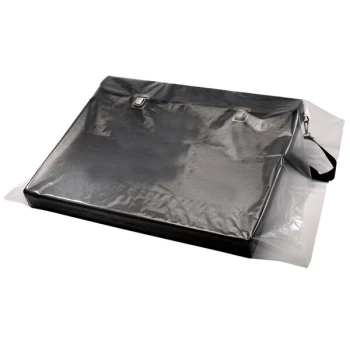 Lavex 38" x 60" 1.5 Mil Clear Flat Polyethylene Bag - 200/Case