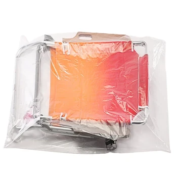 Lavex 28" x 28" 2 Mil Clear Flat Polyethylene Bag - 500/Case
