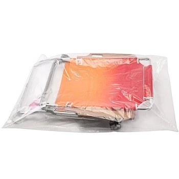 Lavex 18" x 24" 3 Mil Clear Flat Polyethylene Bag - 500/Case