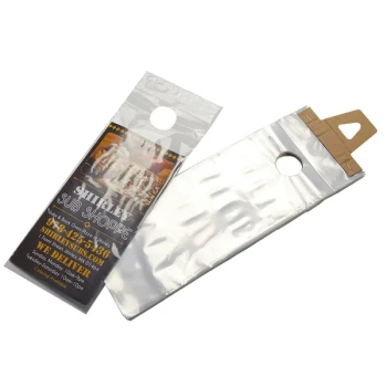 Lavex 6" x 12" 1.5 Mil Clear Polyethylene Doorknob Bag - 1,000/Case