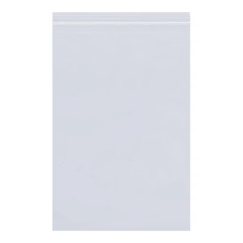 Lavex 28" x 30" 8 Mil Clear Reclosable Polyethylene Bag - 50/Case