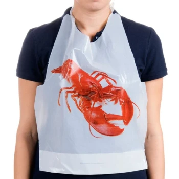 Royal Paper PB25 Disposable Lobster Bib - 500/Box