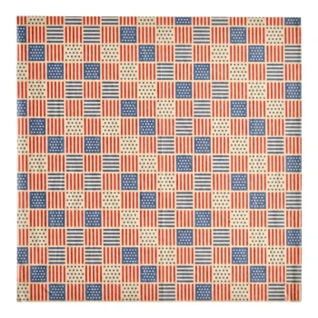 Choice 12" x 12" Patriotic USA Print Deli Sandwich Wrap Paper - 5,000/Case