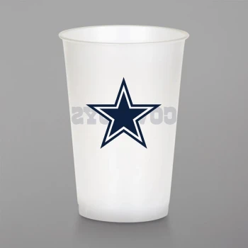 Creative Converting Dallas Cowboys 20 oz. Plastic Cup - 96/Case