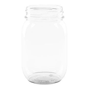 Tossware POP 24 oz. Customizable Plastic Mason Jar - 126/Case