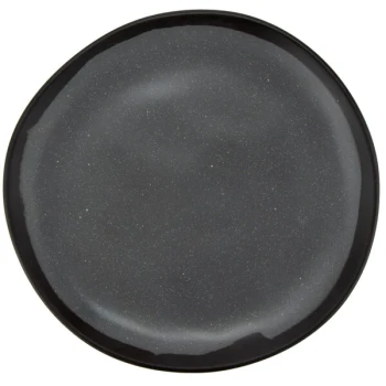 GET Pottery Market Matte 7" Speckled Gray Melamine Plate - Sample