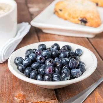 Libbey Farmhouse 5 oz. Round Cream Porcelain Fruit Bowl - Sample