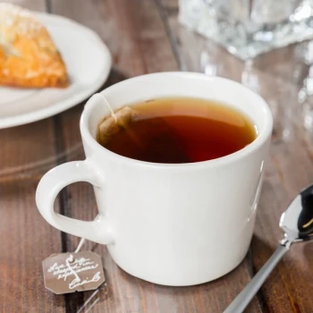 Libbey Farmhouse 9 oz. Cream Porcelain Cup - Sample