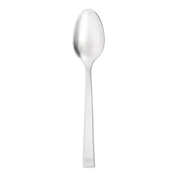Libbey Santorini Satin II 6 3/8" 18/0 Stainless Steel Heavy Weight Teaspoon - Sample