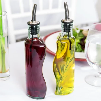 TableCraft 918 8.5 oz. Olive Oil Bottle Set
