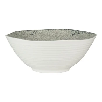 Creations Pompeii from Steelite International 29 oz. Stone Melamine Round Bowl - 24/Case