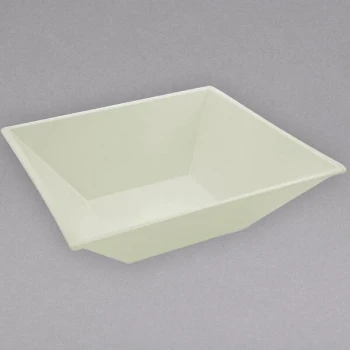Bon Chef 9510 5 Qt. Ivory Sandstone Finish Cast Aluminum Flared Bowl