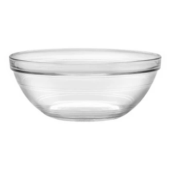 Duralex Gigogne 80 oz. Clear Glass Bowl - 12/Case