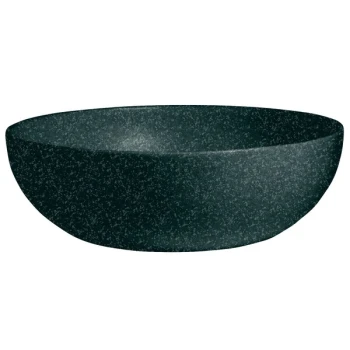 G.E.T. Enterprises BRD18-MOD-J Bugambilia 15.9 Qt. Smooth MOD Finish Jade Granite Resin-Coated Aluminum Extra Large Deep Round Bowl