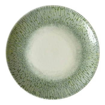 Dudson Papillon 8 1/2" Green China Coupe Plate by Arc Cardinal - 12/Case