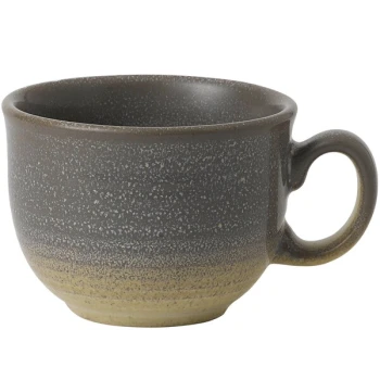 Dudson Evo 10 oz. Matte Granite Stoneware Cafe Au Lait Cup by Arc Cardinal - 36/Case