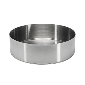 Front of the House Soho 22 oz. Brushed Stainless Steel Round Bowl - 12/Case
