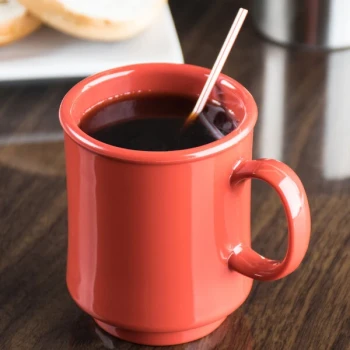 GET TM-1308-CR Diamond Harvest 8 oz. Cranberry Tritan™ Mug - 24/Case