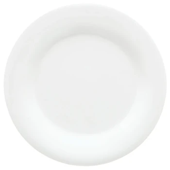 GET WP-5-DW Diamond White 5 1/2" Wide Rim Plate - 48/Case