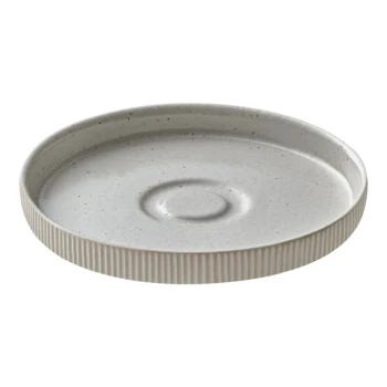 Playground Nara 5 7/8" White Saucer - 6/Case